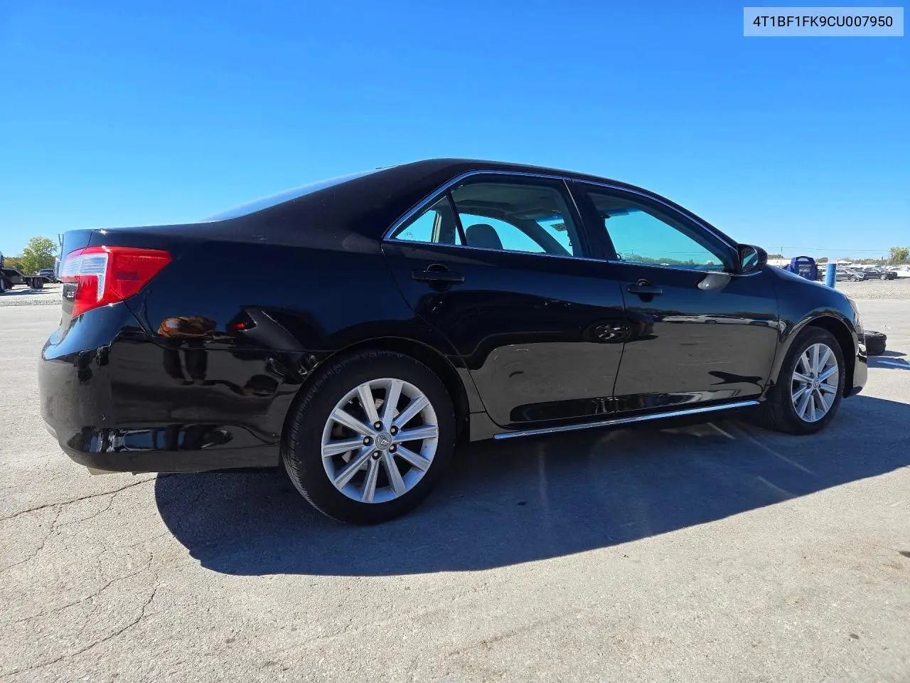 2012 TOYOTA CAMRY VIN 4T1BF1FK9CU007950 — фото 3