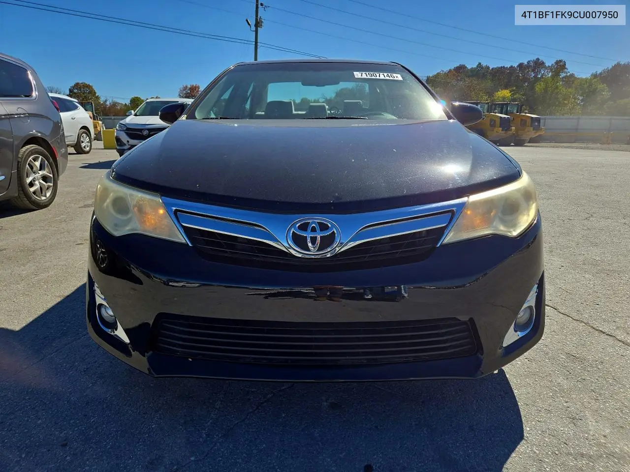 2012 TOYOTA CAMRY VIN 4T1BF1FK9CU007950 — фото 5