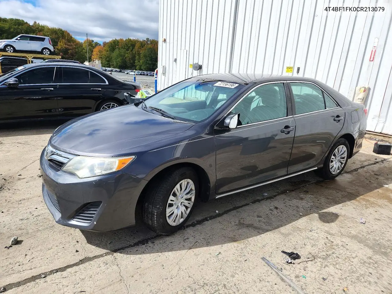 TOYOTA CAMRY 2012, VIN 4T4BF1FK0CR213079