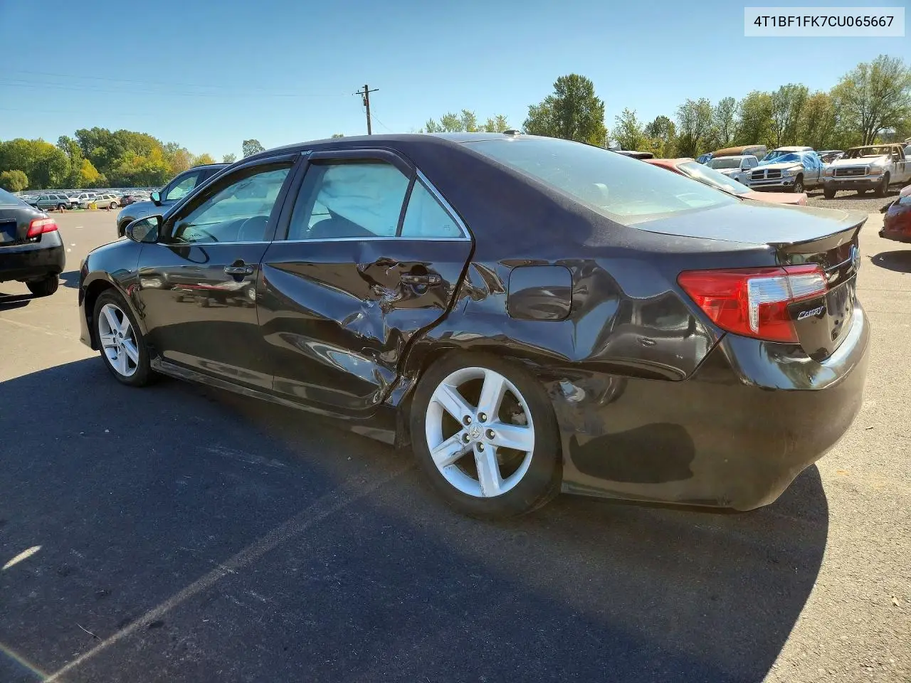 2012 TOYOTA CAMRY VIN 4T1BF1FK7CU065667 — фото 2