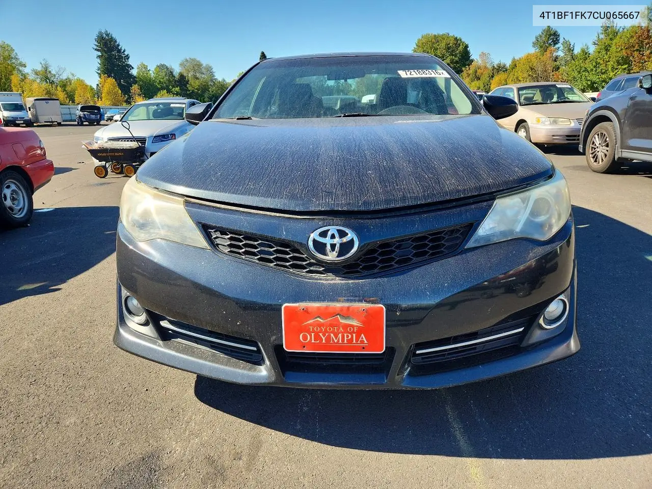 2012 TOYOTA CAMRY VIN 4T1BF1FK7CU065667 — фото 5