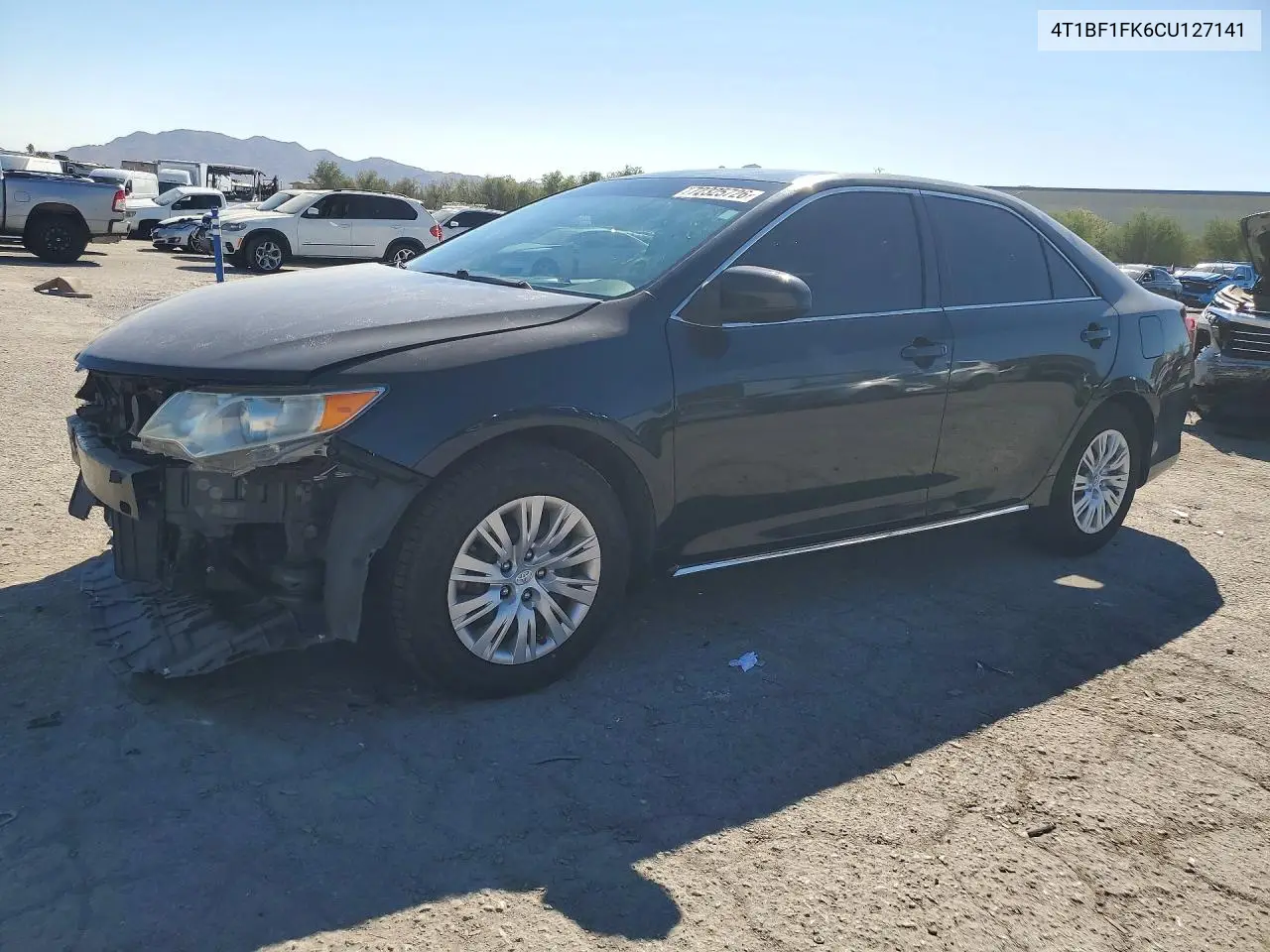 TOYOTA CAMRY 2012, VIN 4T1BF1FK6CU127141