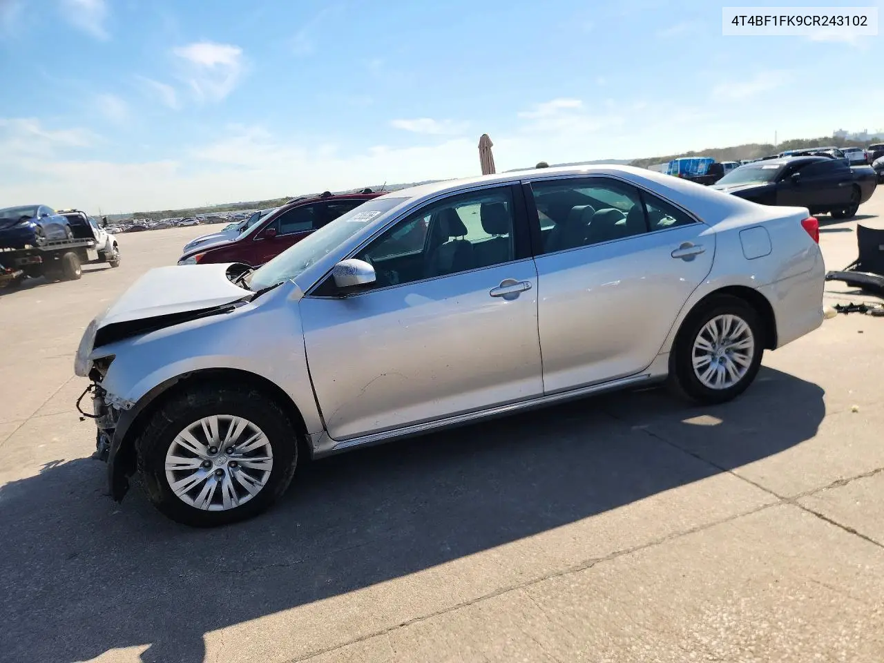 TOYOTA CAMRY 2012, VIN 4T4BF1FK9CR243102