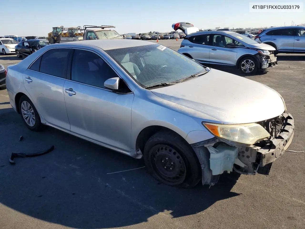 2012 TOYOTA CAMRY VIN 4T1BF1FKXCU033179 — фото 4