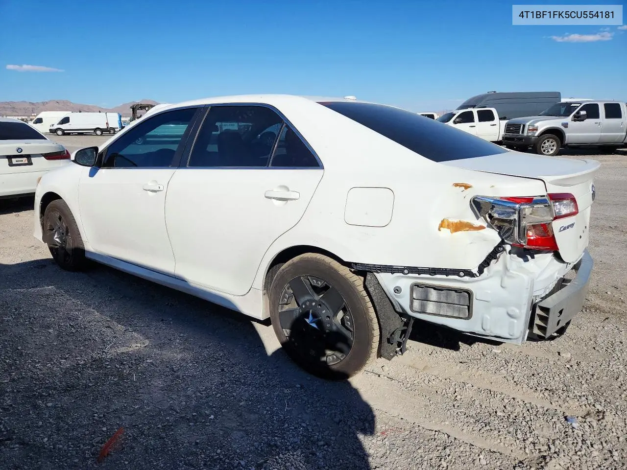 2012 TOYOTA CAMRY VIN 4T1BF1FK5CU554181 — фото 2