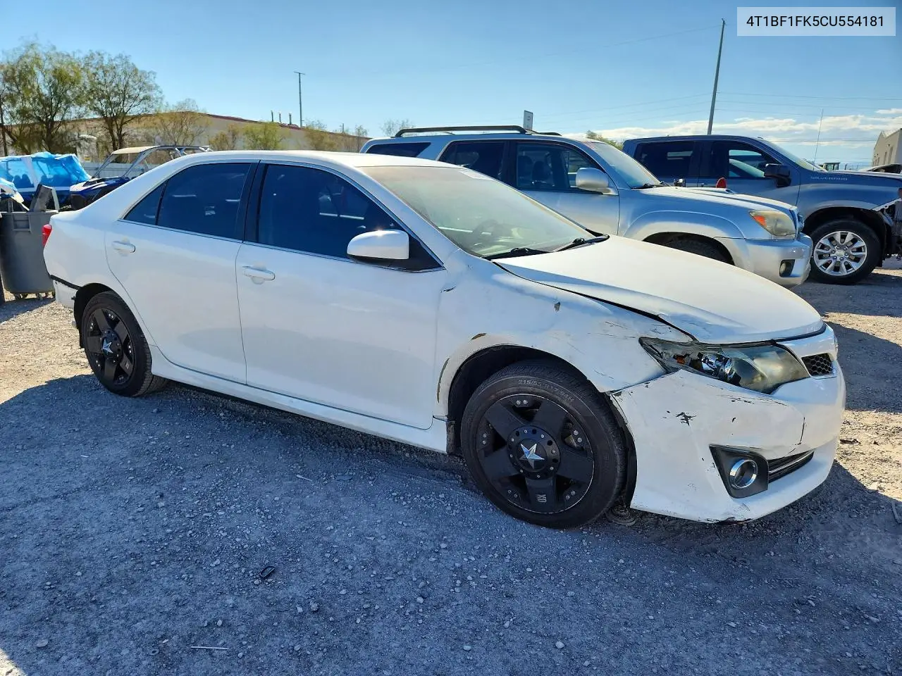 2012 TOYOTA CAMRY VIN 4T1BF1FK5CU554181 — фото 4