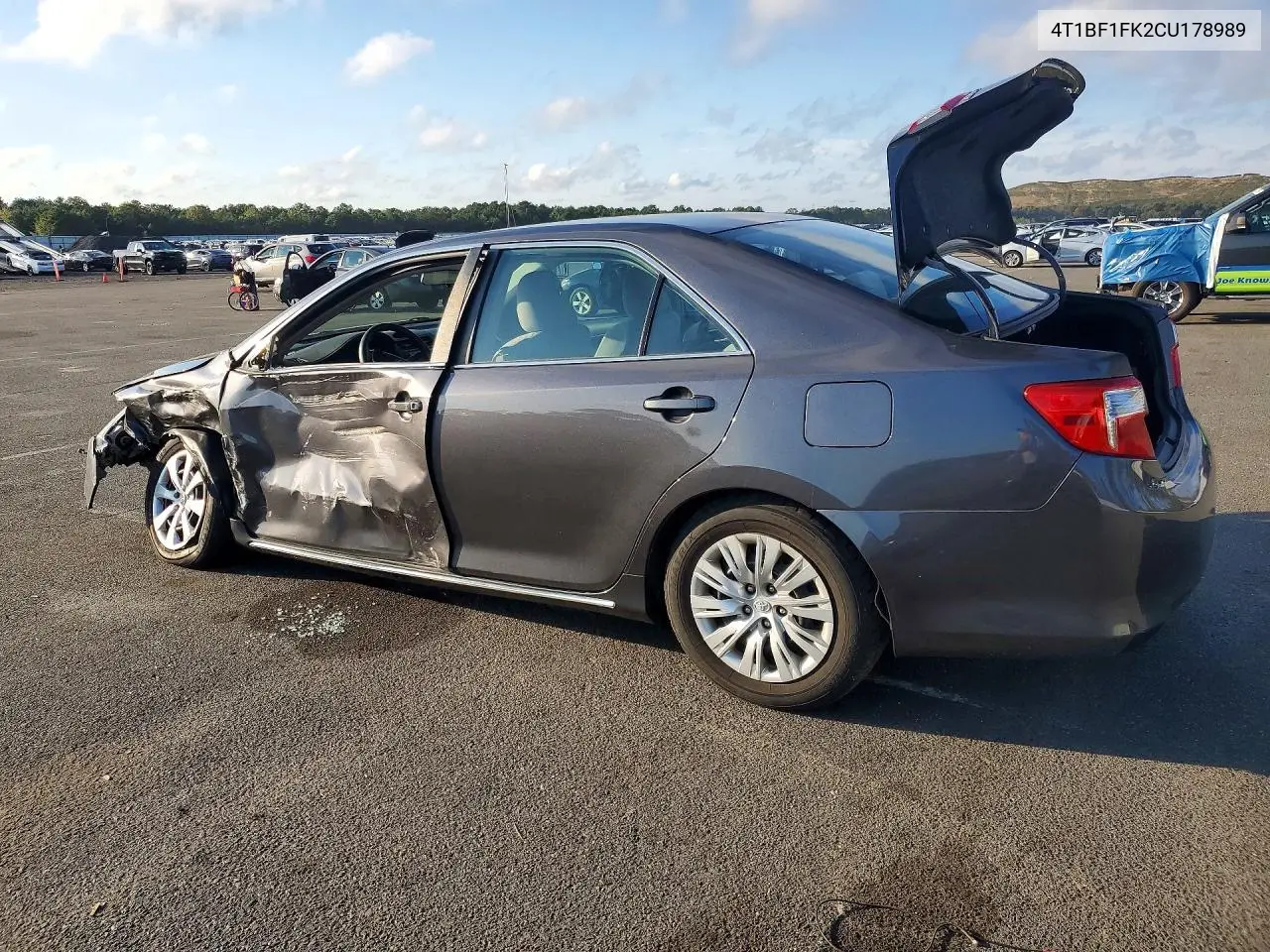 2012 TOYOTA CAMRY VIN 4T1BF1FK2CU178989 — фото 2