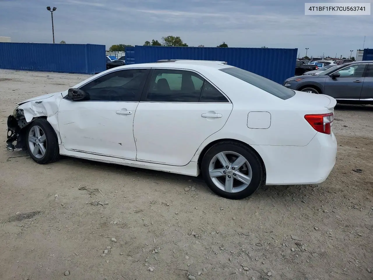 2012 TOYOTA CAMRY VIN 4T1BF1FK7CU563741 — фото 2