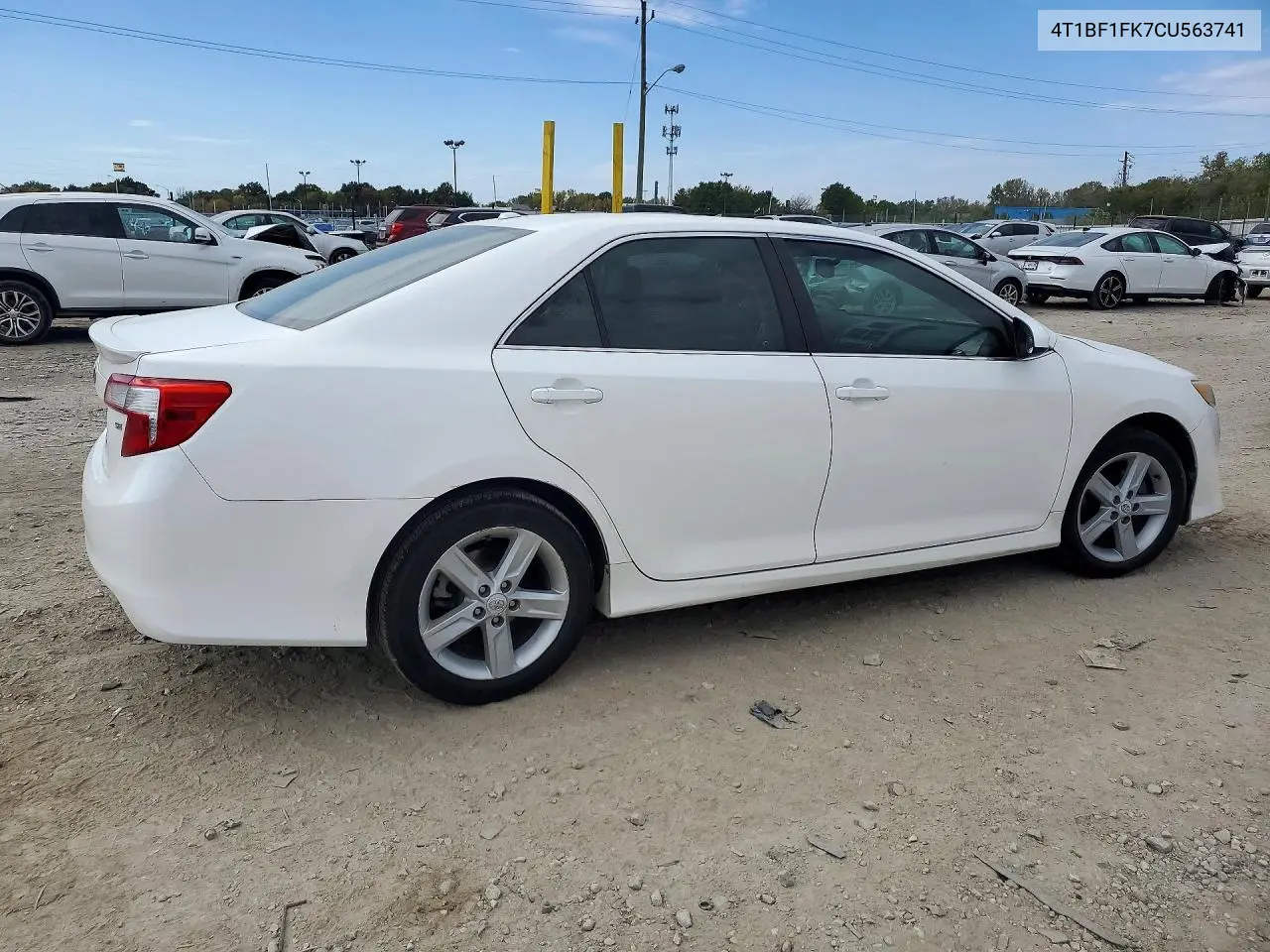 2012 TOYOTA CAMRY VIN 4T1BF1FK7CU563741 — фото 3