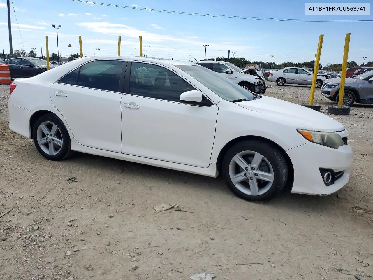 2012 TOYOTA CAMRY VIN 4T1BF1FK7CU563741 — фото 4