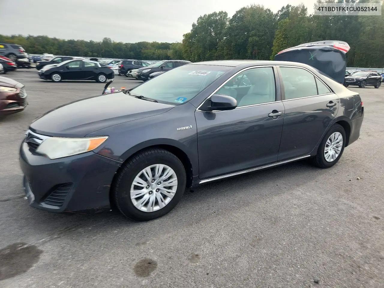 TOYOTA CAMRY 2012, VIN 4T1BD1FK1CU052144