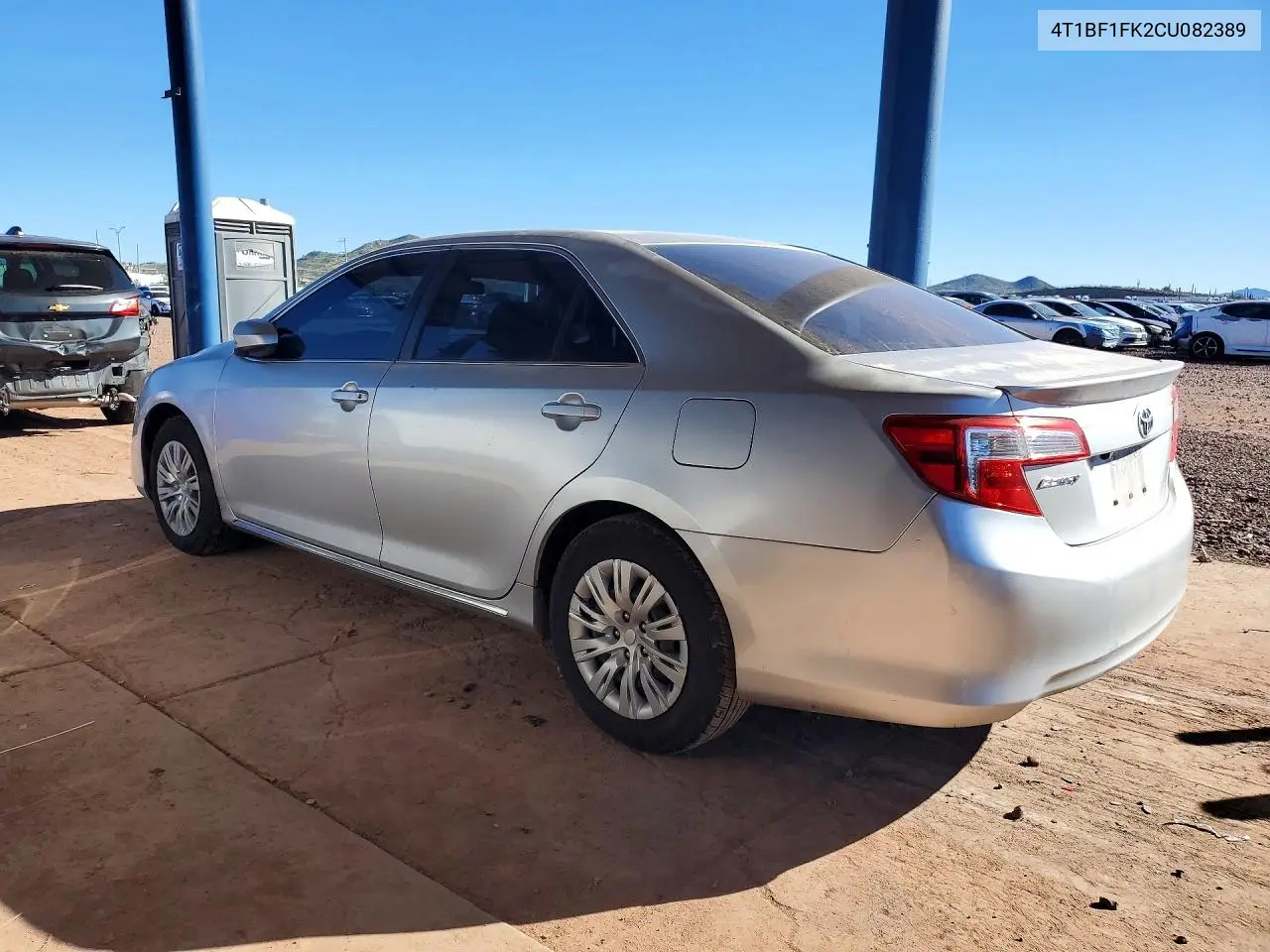 2012 TOYOTA CAMRY VIN 4T1BF1FK2CU082389 — фото 2