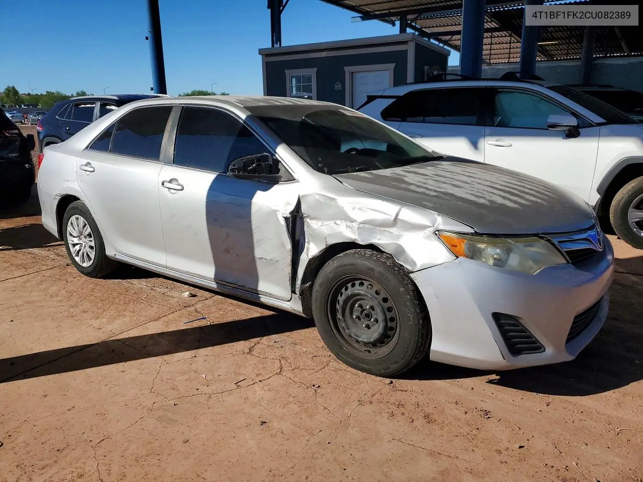 2012 TOYOTA CAMRY VIN 4T1BF1FK2CU082389 — фото 4