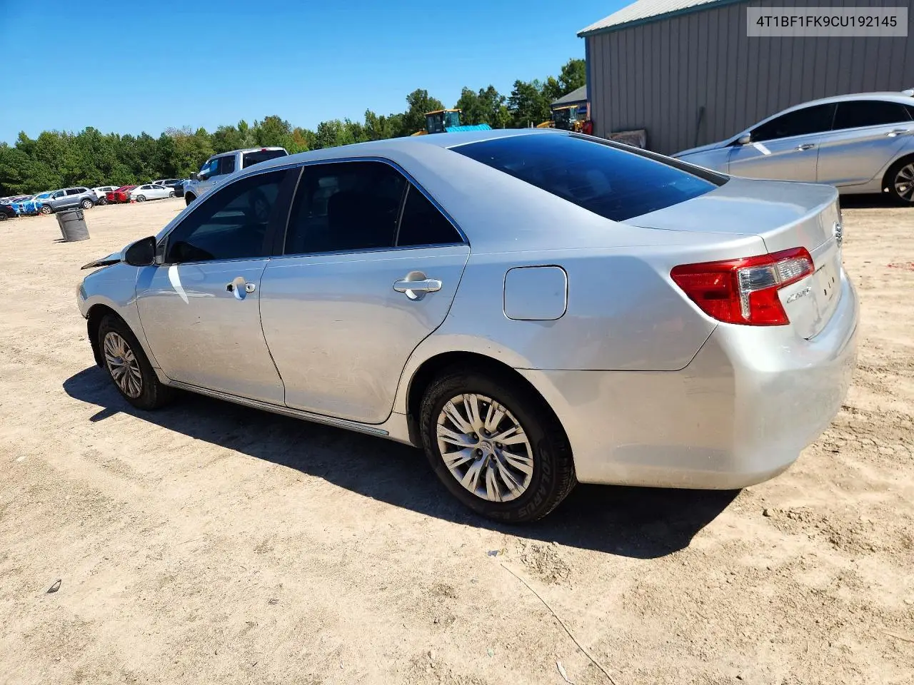 2012 TOYOTA CAMRY VIN 4T1BF1FK9CU192145 — фото 2