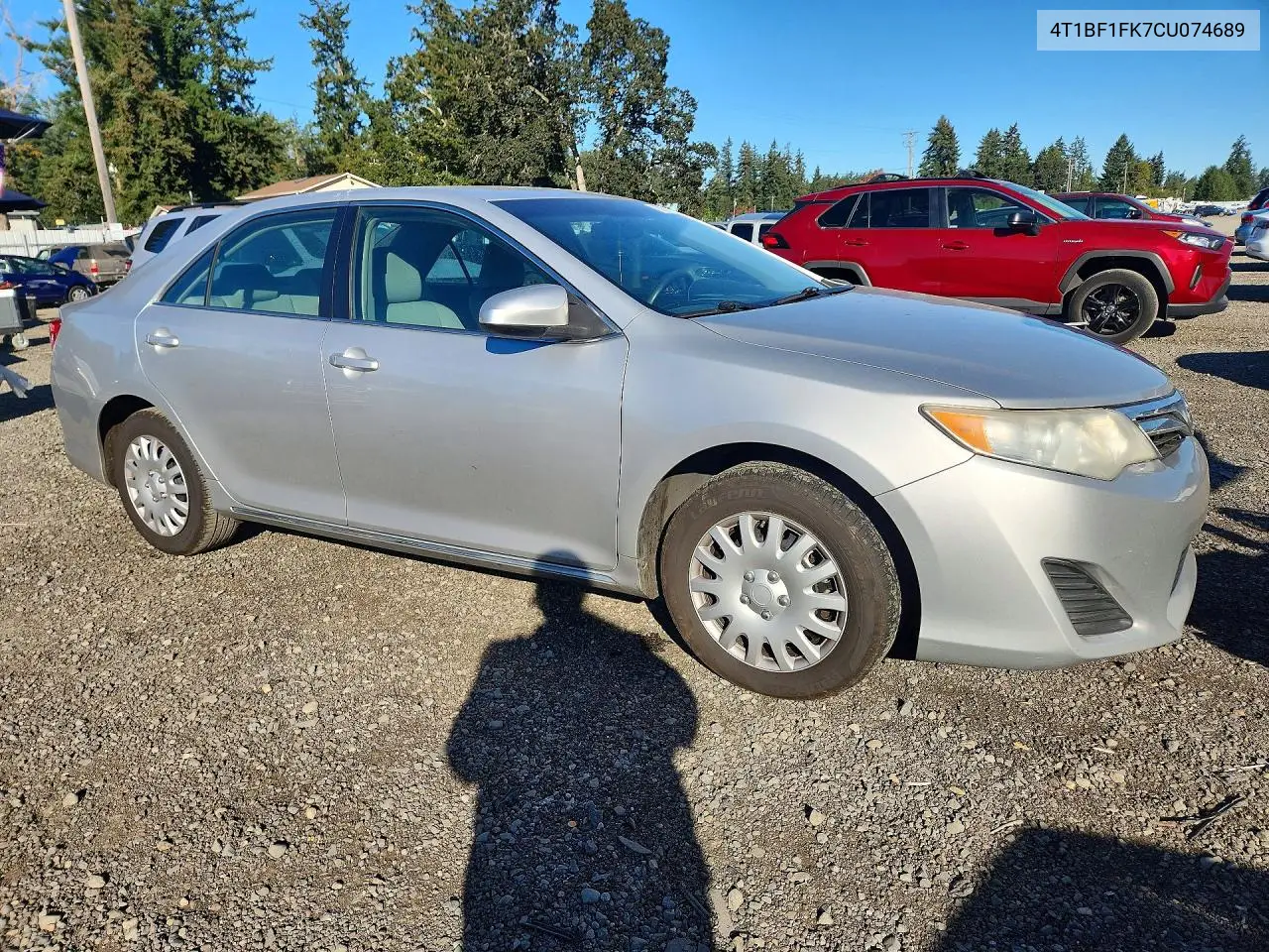 2012 TOYOTA CAMRY VIN 4T1BF1FK7CU074689 — фото 4