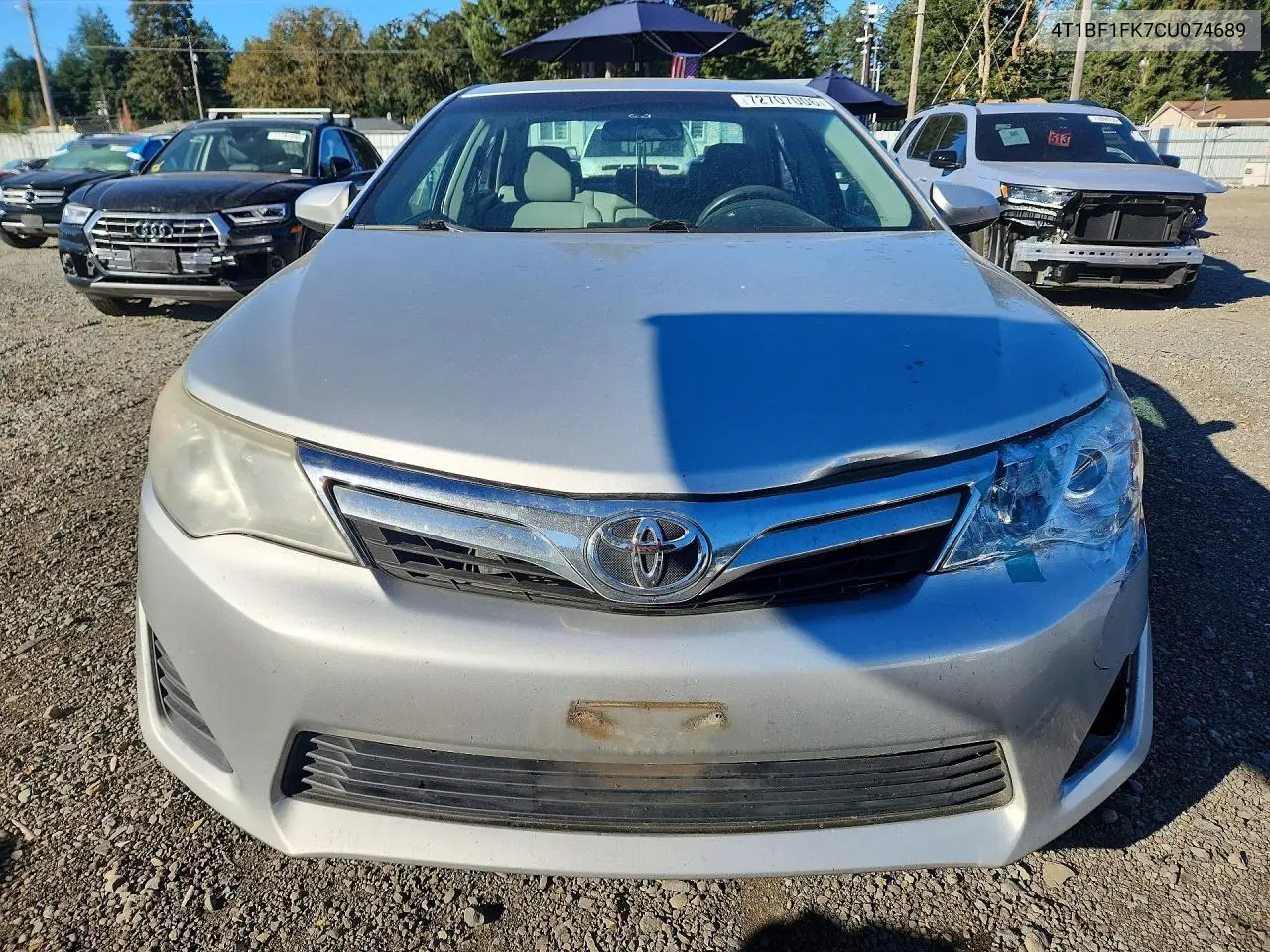 2012 TOYOTA CAMRY VIN 4T1BF1FK7CU074689 — фото 5