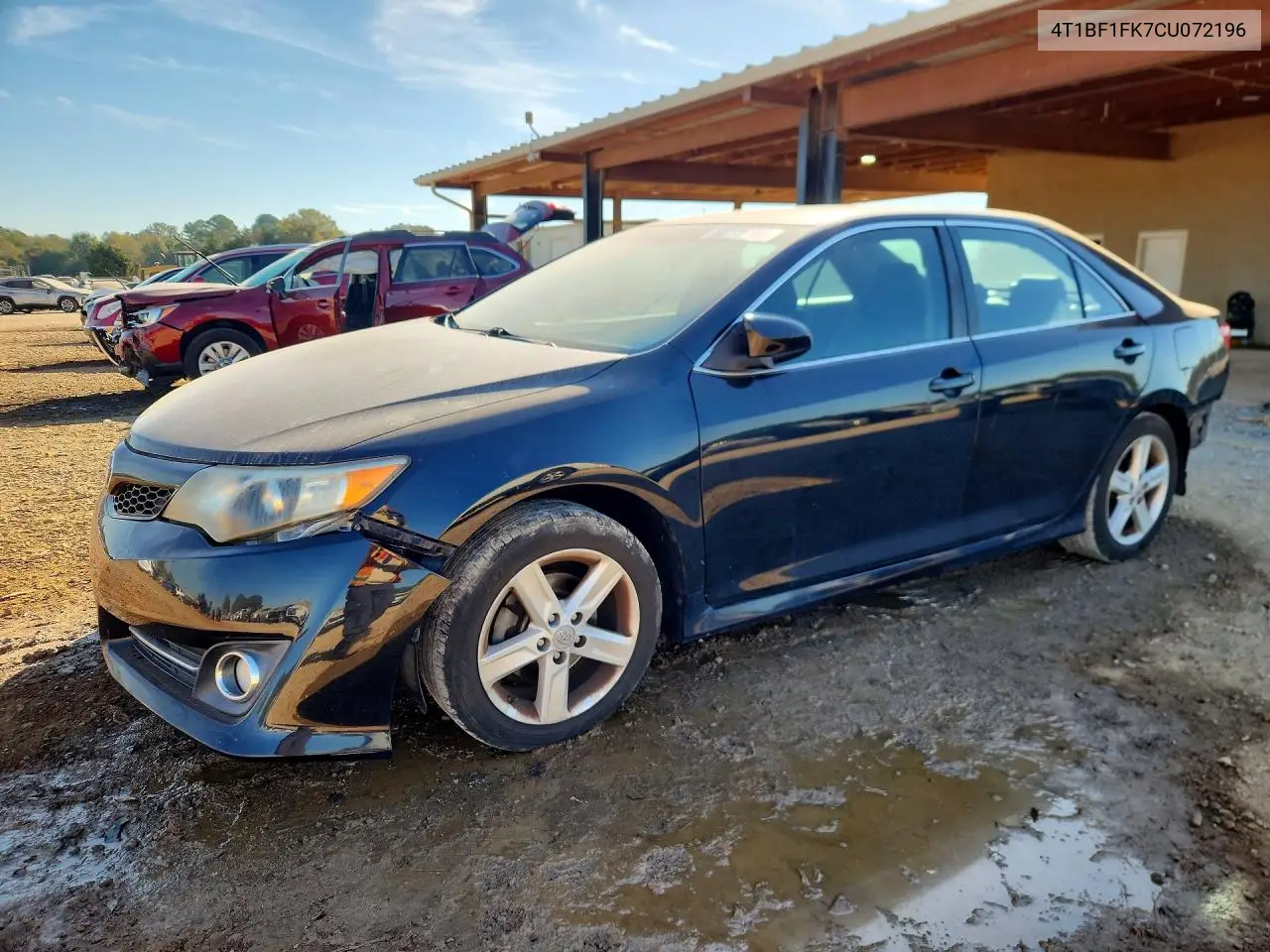 TOYOTA CAMRY 2012, VIN 4T1BF1FK7CU072196
