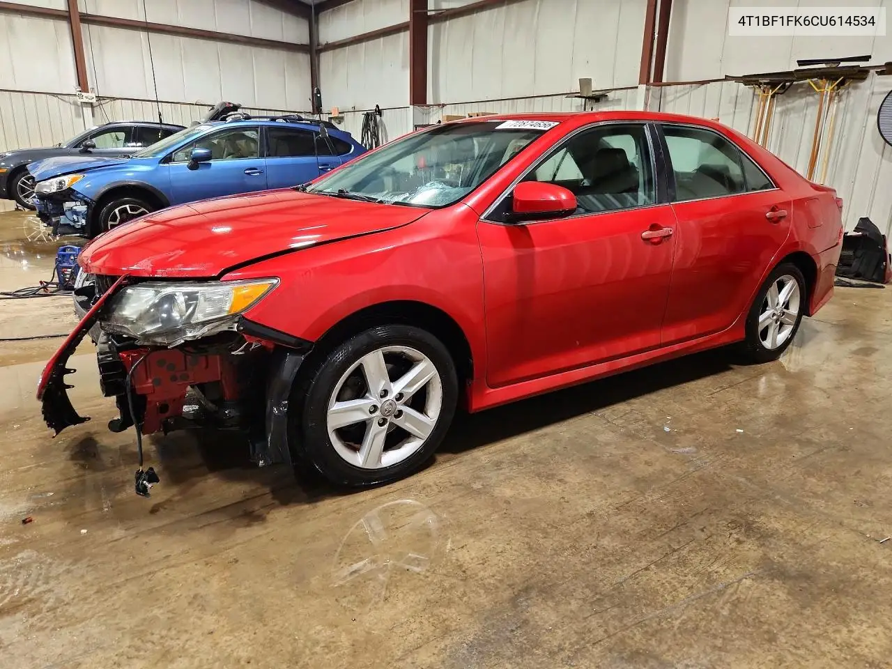 TOYOTA CAMRY 2012, VIN 4T1BF1FK6CU614534