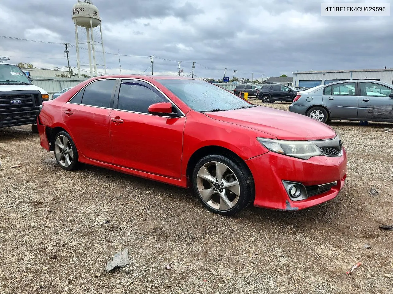 2012 TOYOTA CAMRY VIN 4T1BF1FK4CU629596 — фото 4