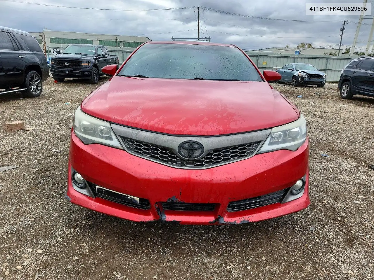 2012 TOYOTA CAMRY VIN 4T1BF1FK4CU629596 — фото 5