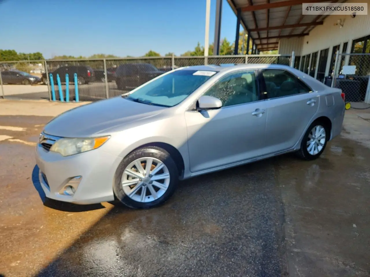 TOYOTA CAMRY 2012, VIN 4T1BK1FKXCU518580