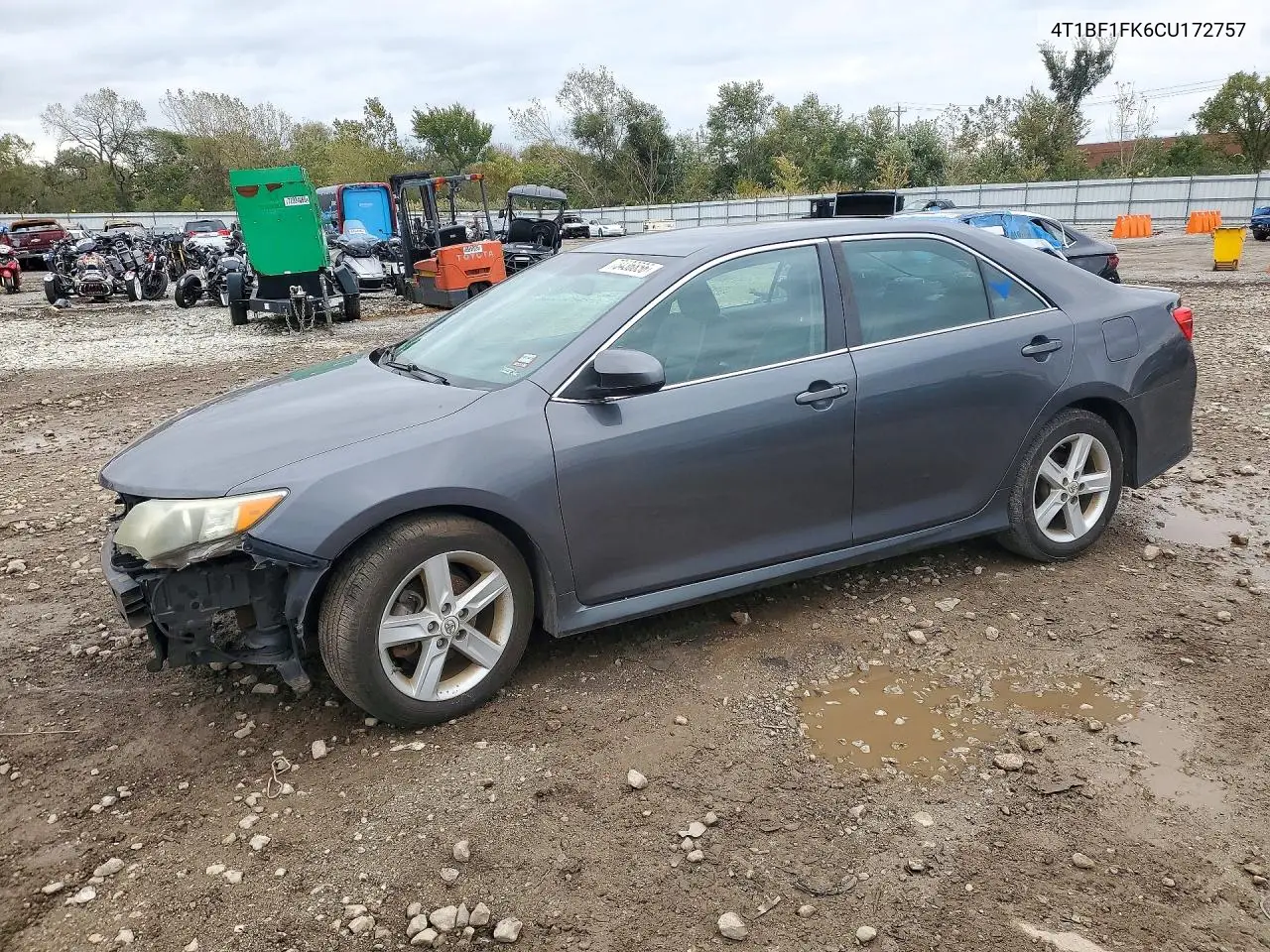 TOYOTA CAMRY 2012, VIN 4T1BF1FK6CU172757