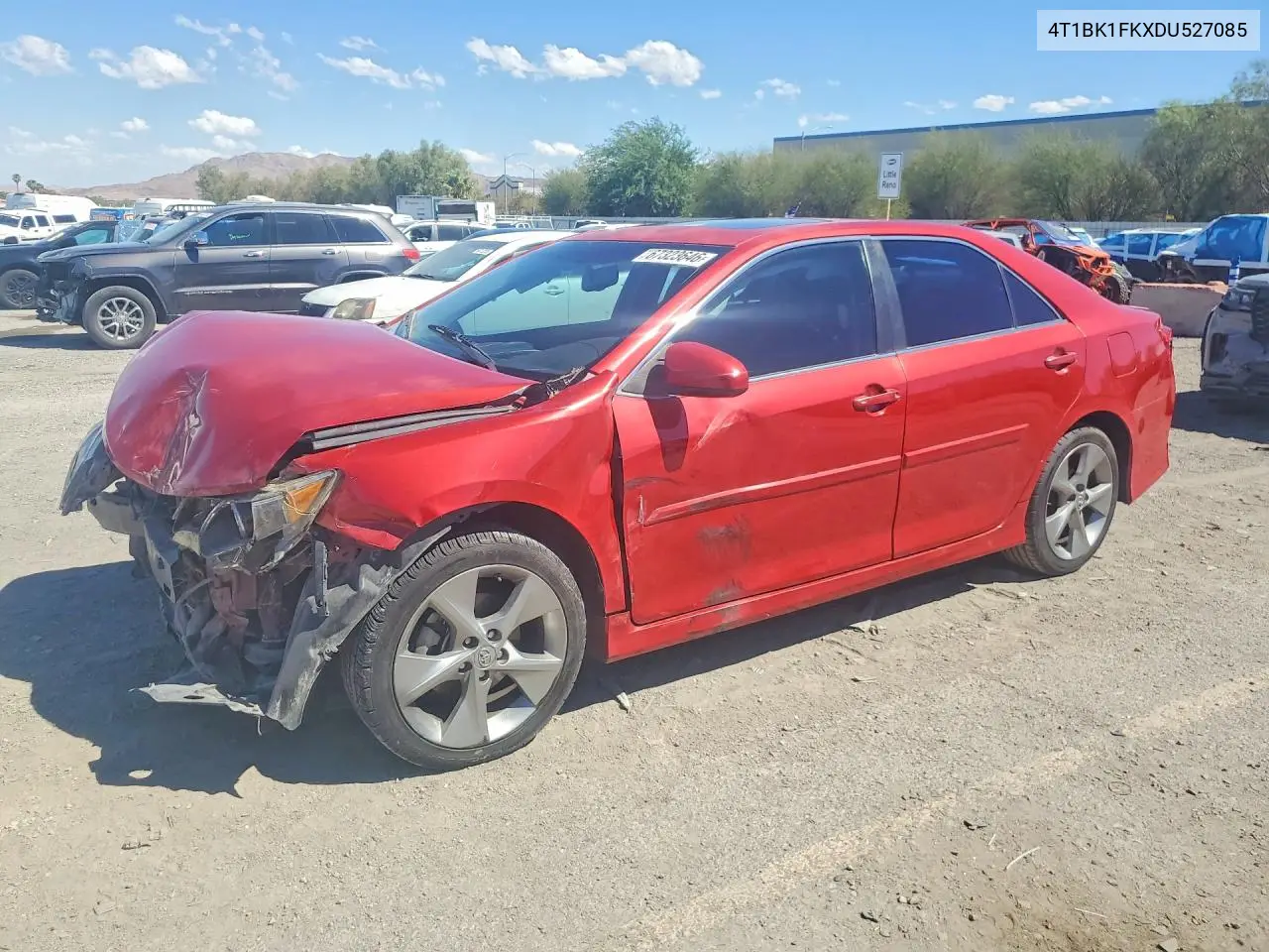 TOYOTA CAMRY 2013, VIN 4T1BK1FKXDU527085