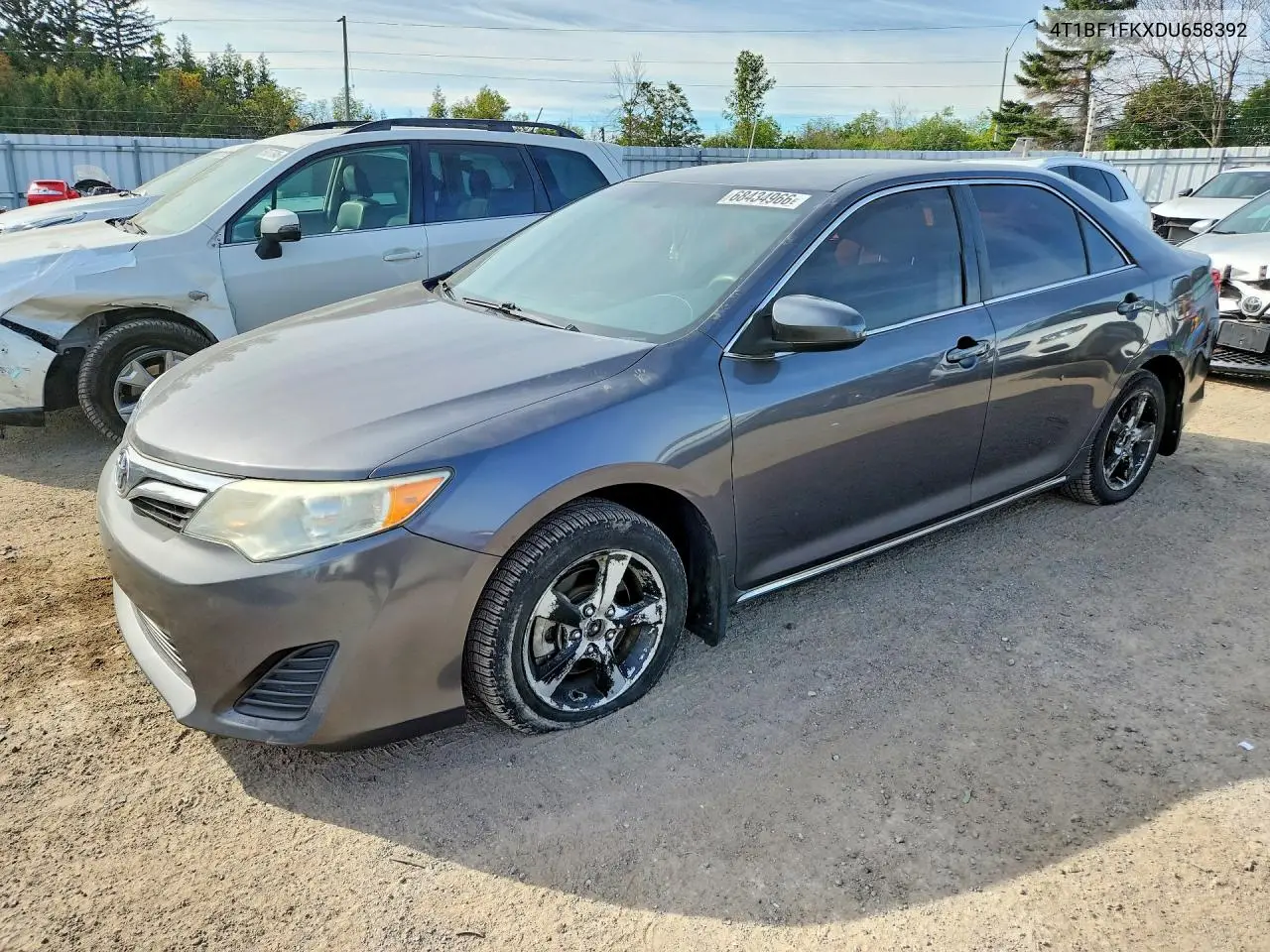 TOYOTA CAMRY 2013, VIN 4T1BF1FKXDU658392