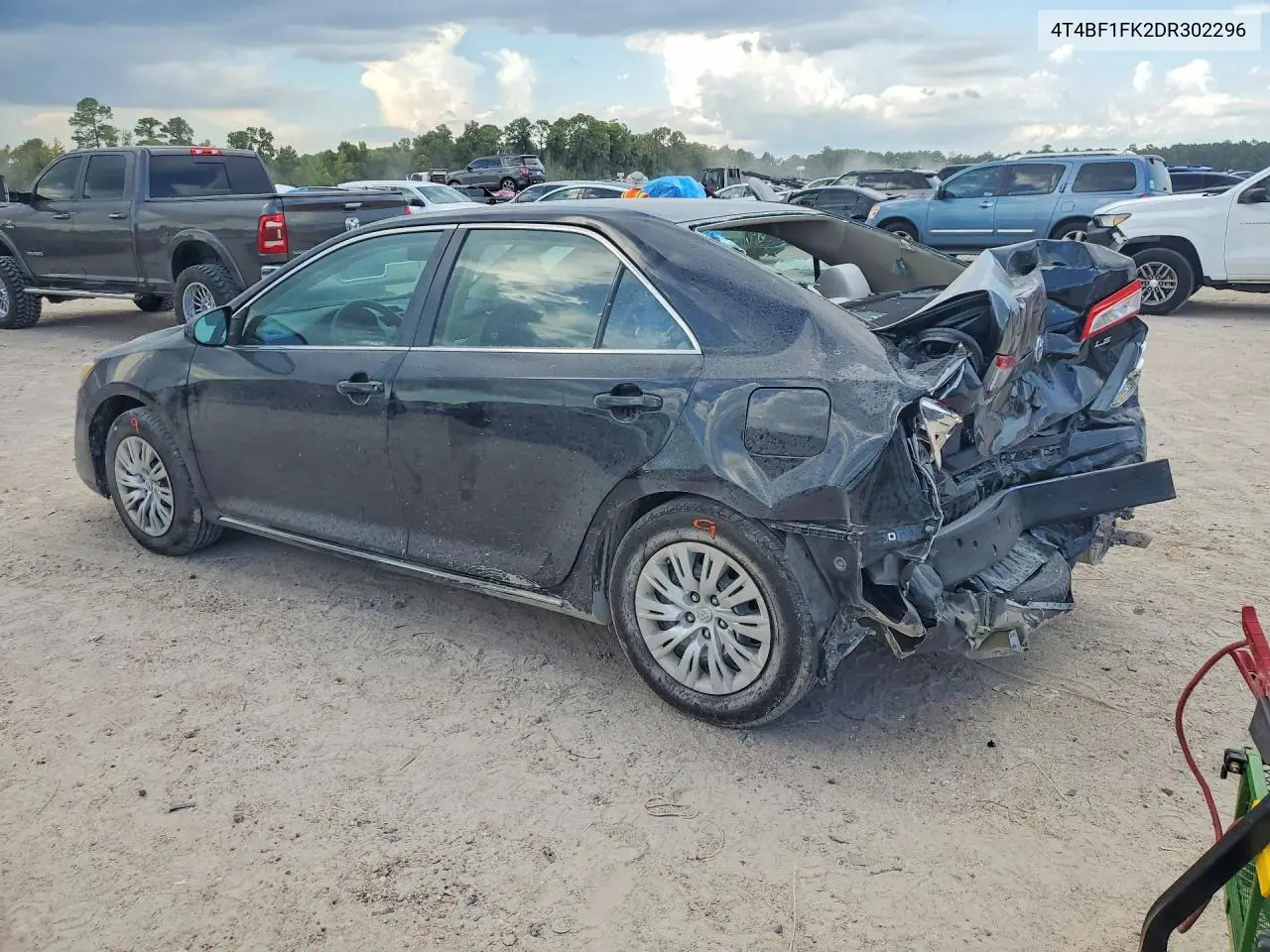 2013 TOYOTA CAMRY VIN 4T4BF1FK2DR302296 — фото 2