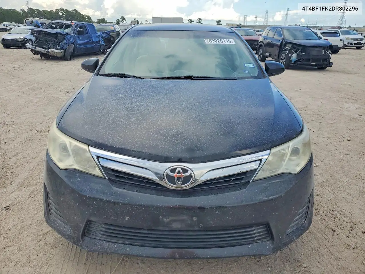 2013 TOYOTA CAMRY VIN 4T4BF1FK2DR302296 — фото 5