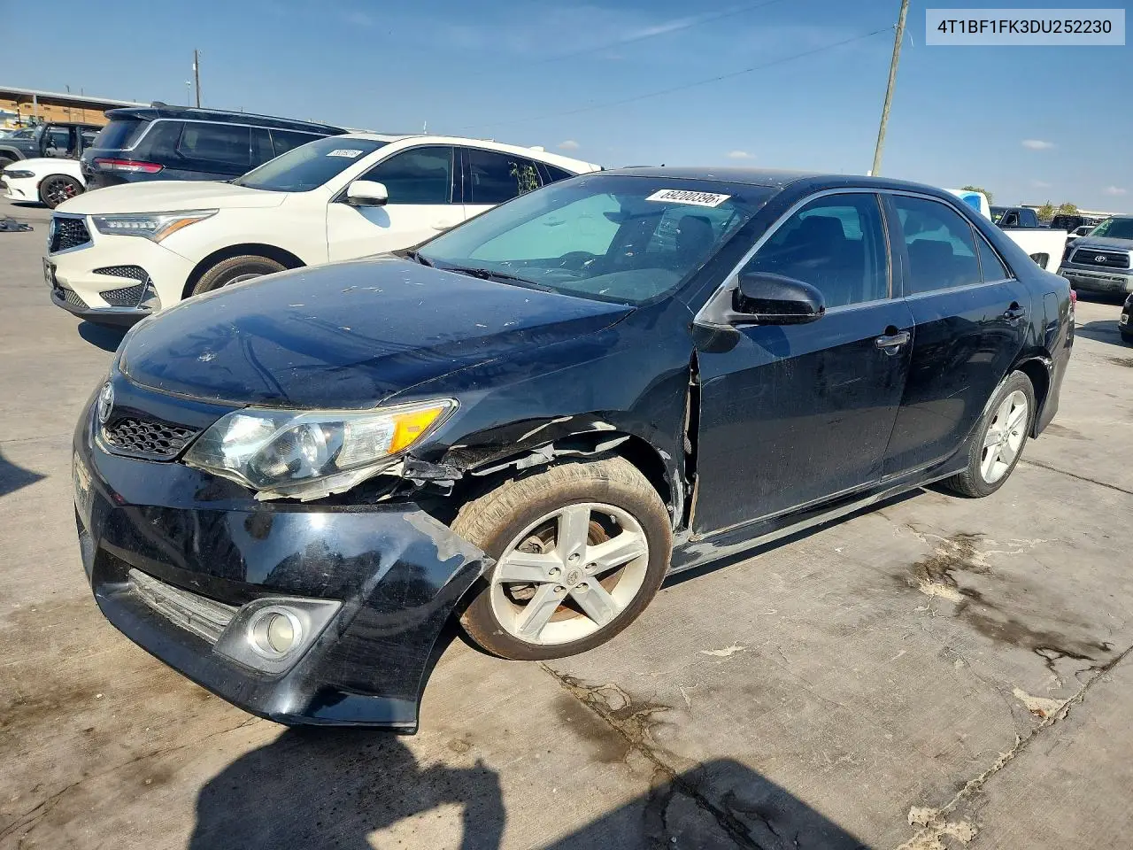 TOYOTA CAMRY 2013, VIN 4T1BF1FK3DU252230