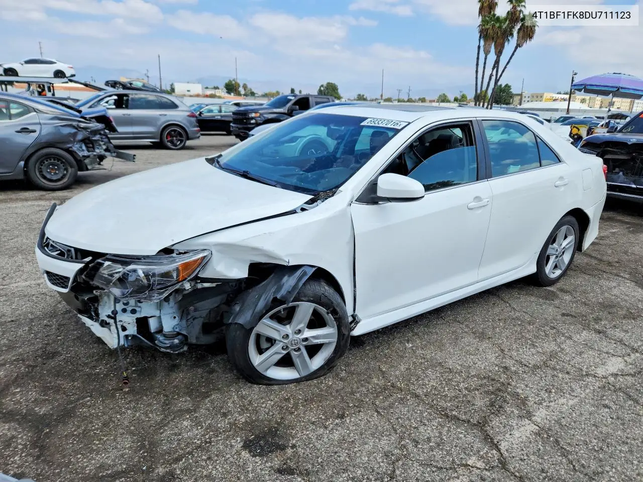 TOYOTA CAMRY 2013, VIN 4T1BF1FK8DU711123