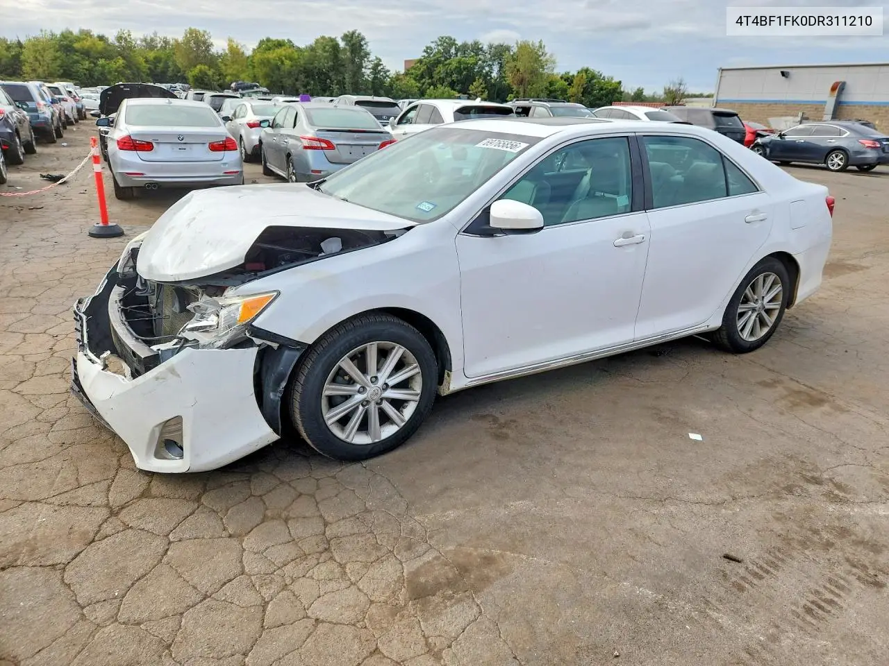 TOYOTA CAMRY 2013, VIN 4T4BF1FK0DR311210