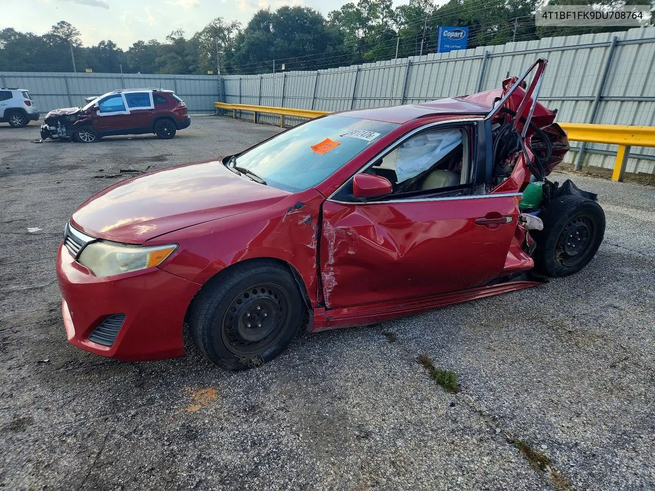 TOYOTA CAMRY 2013, VIN 4T1BF1FK9DU708764