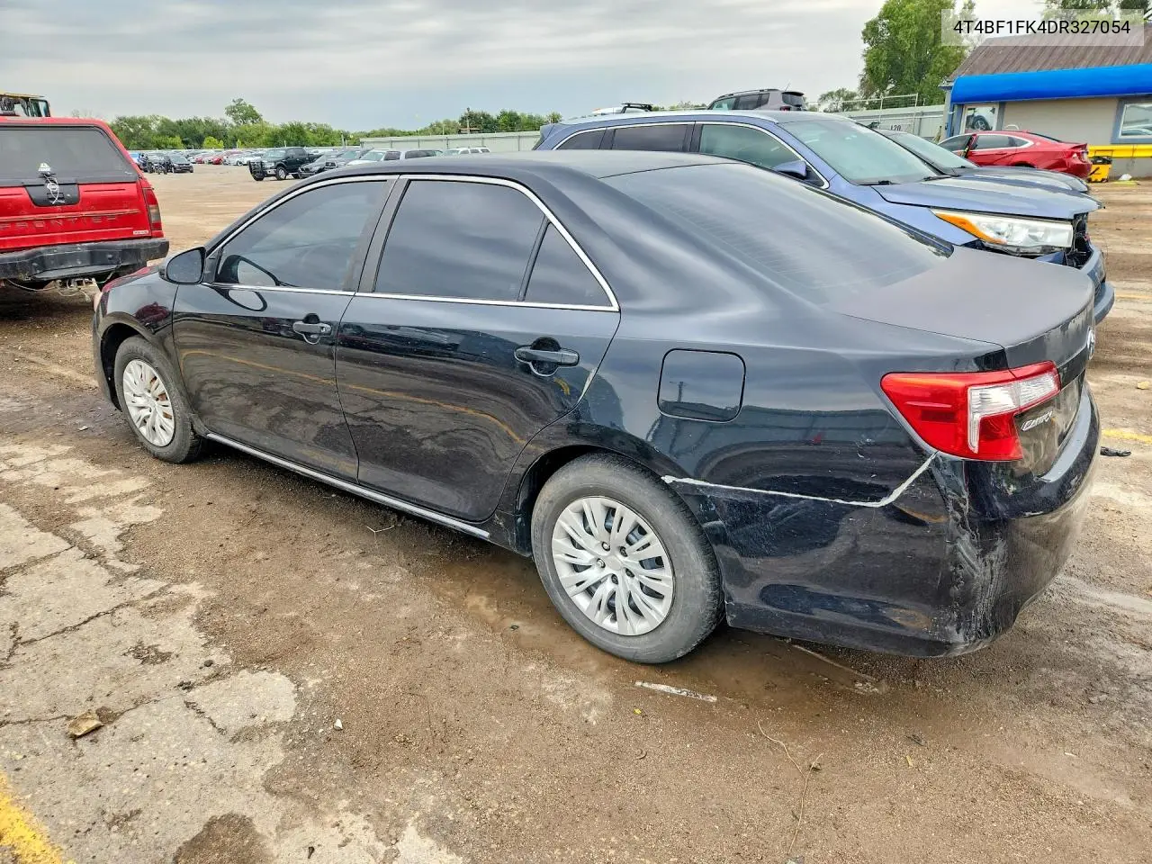 2013 TOYOTA CAMRY VIN 4T4BF1FK4DR327054 — фото 2