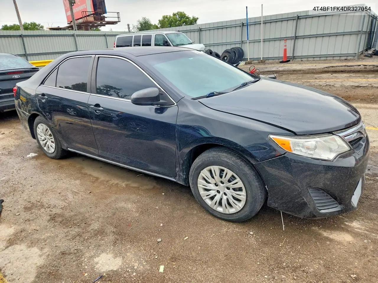 2013 TOYOTA CAMRY VIN 4T4BF1FK4DR327054 — фото 4