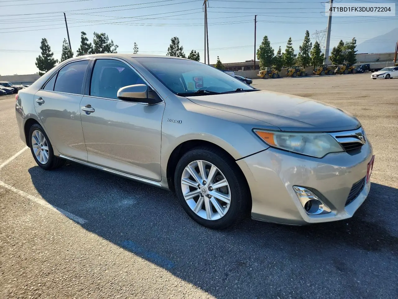 2013 TOYOTA CAMRY VIN 4T1BD1FK3DU072204 — фото 4