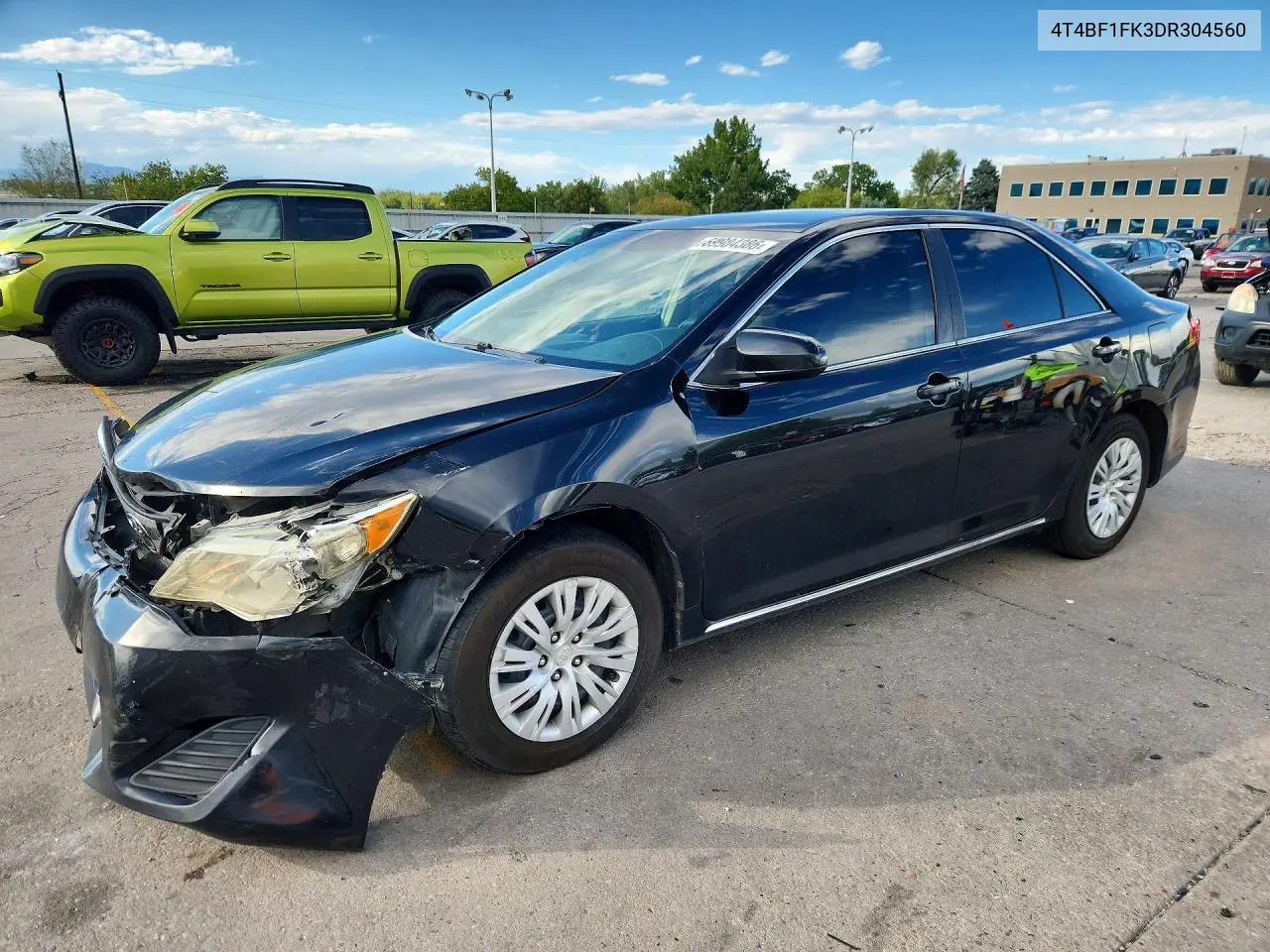 TOYOTA CAMRY 2013, VIN 4T4BF1FK3DR304560