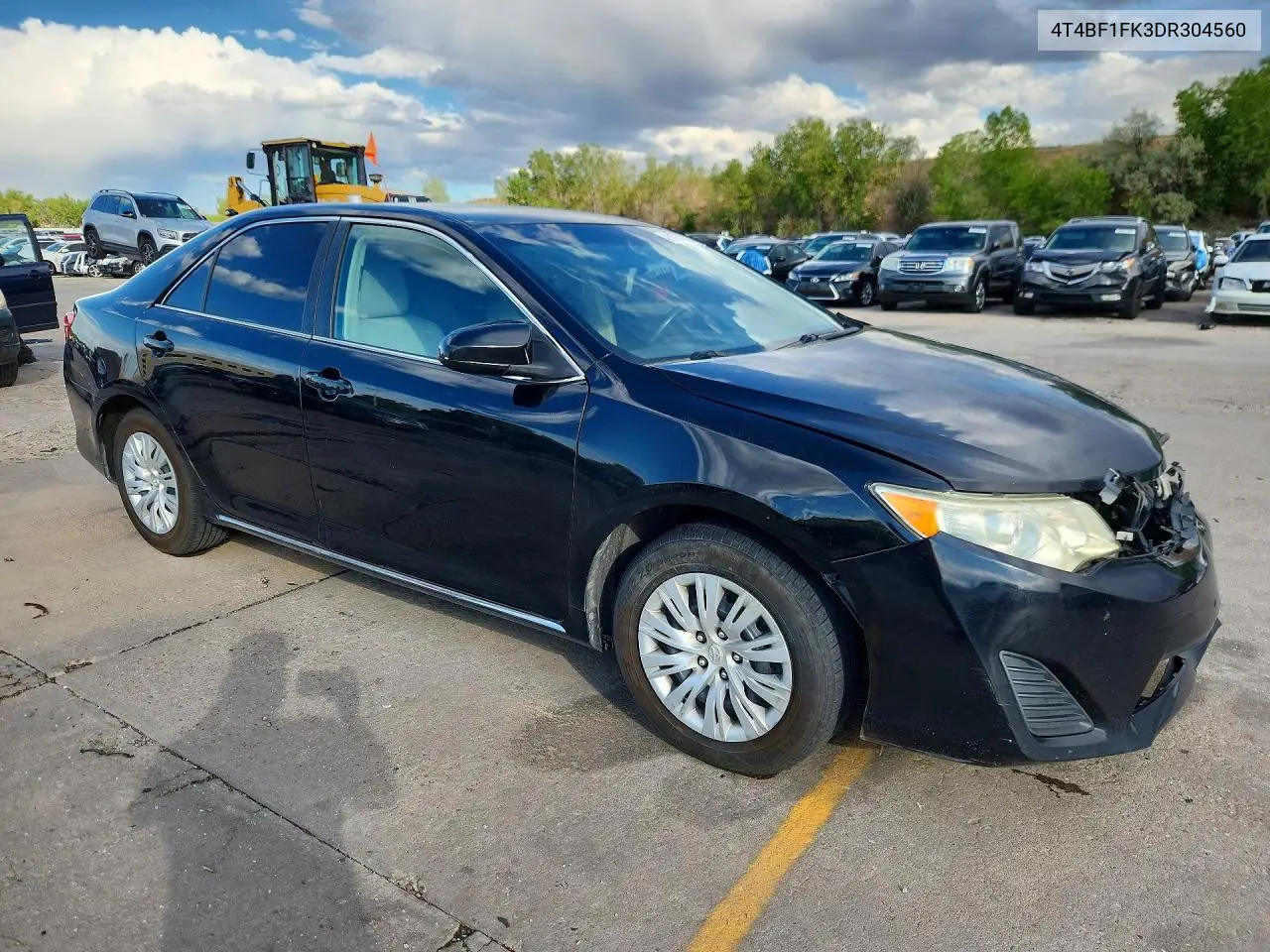 2013 TOYOTA CAMRY VIN 4T4BF1FK3DR304560 — фото 4