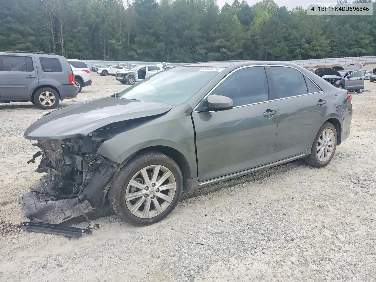 TOYOTA CAMRY 2013, VIN 4T1BF1FK4DU696846