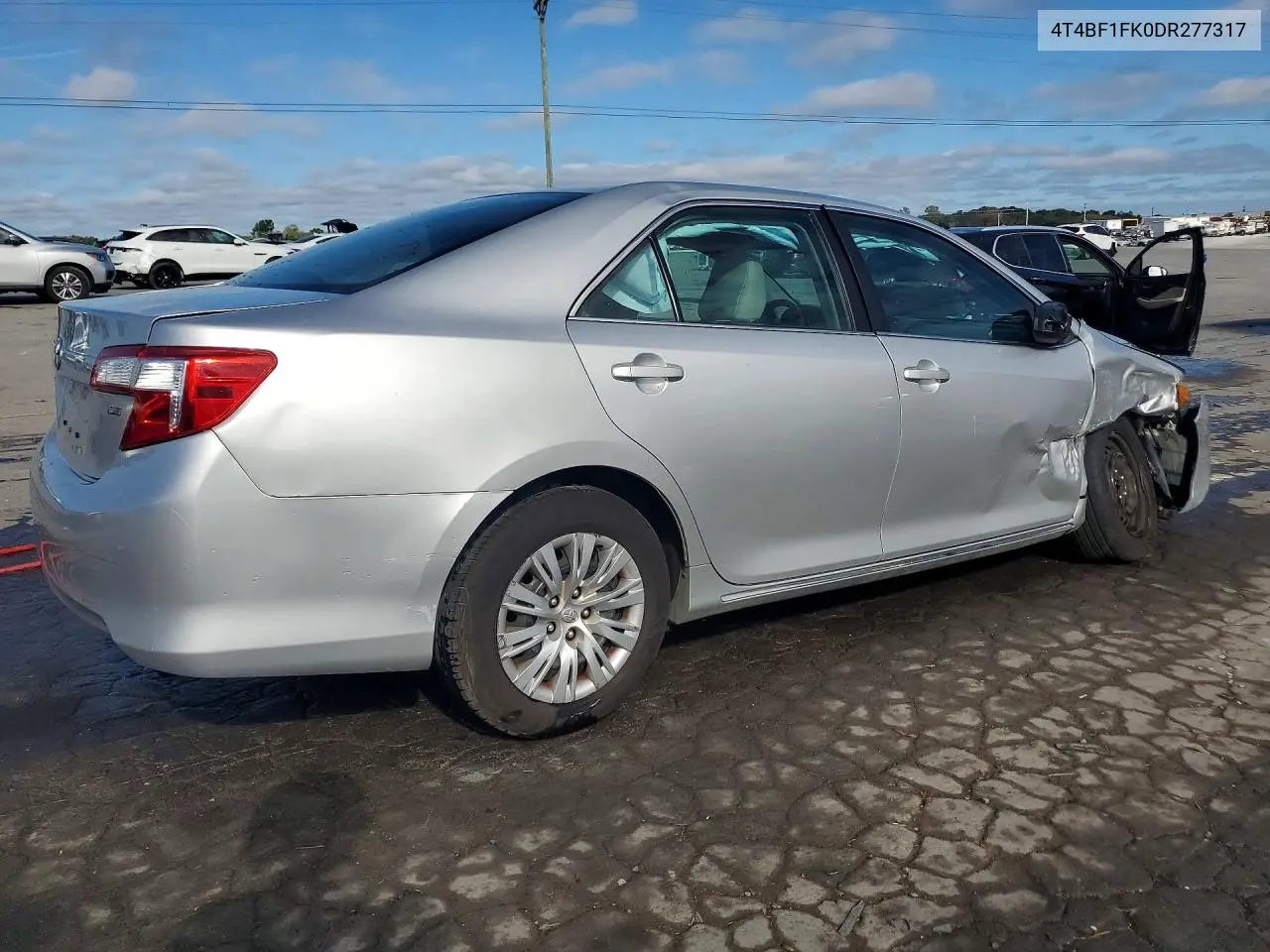2013 TOYOTA CAMRY VIN 4T4BF1FK0DR277317 — фото 3