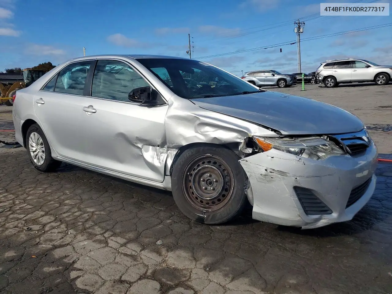2013 TOYOTA CAMRY VIN 4T4BF1FK0DR277317 — фото 4