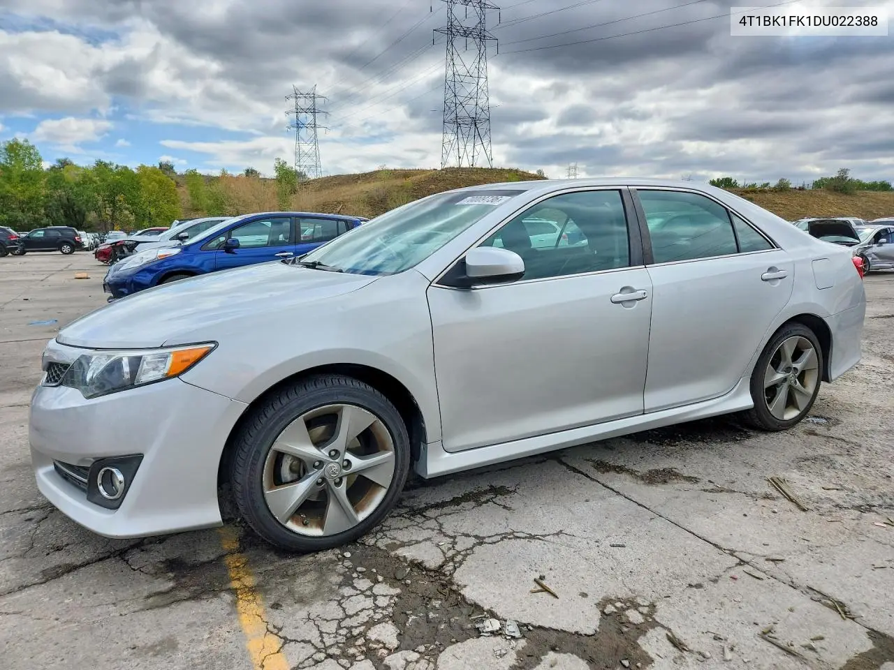 TOYOTA CAMRY 2013, VIN 4T1BK1FK1DU022388