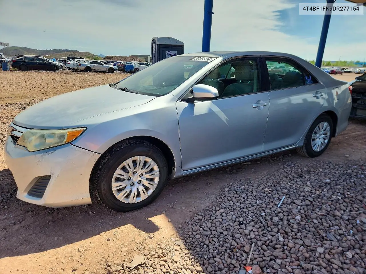 TOYOTA CAMRY 2013, VIN 4T4BF1FK9DR277154
