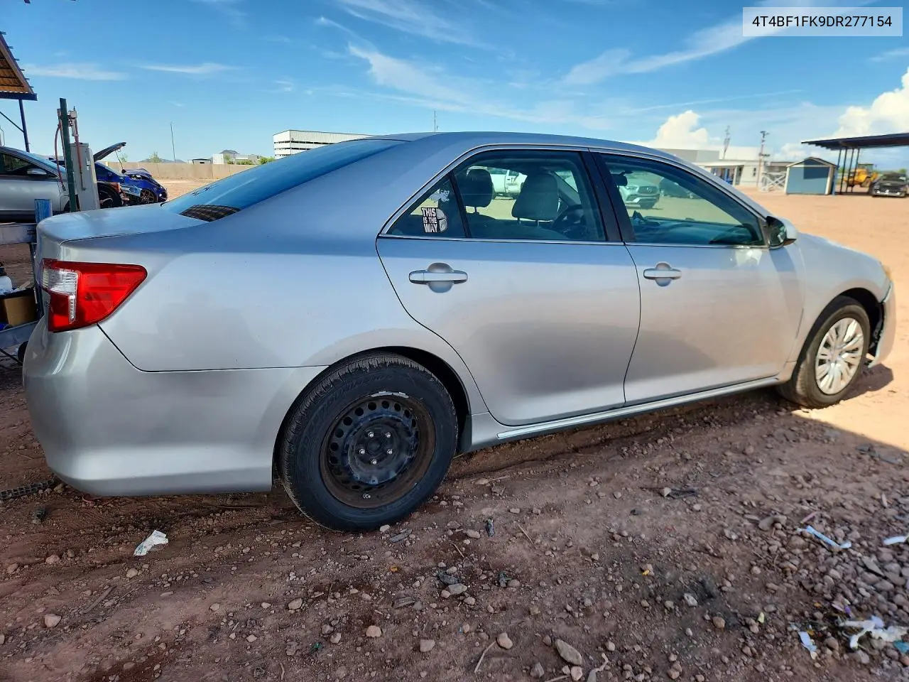 2013 TOYOTA CAMRY VIN 4T4BF1FK9DR277154 — фото 3