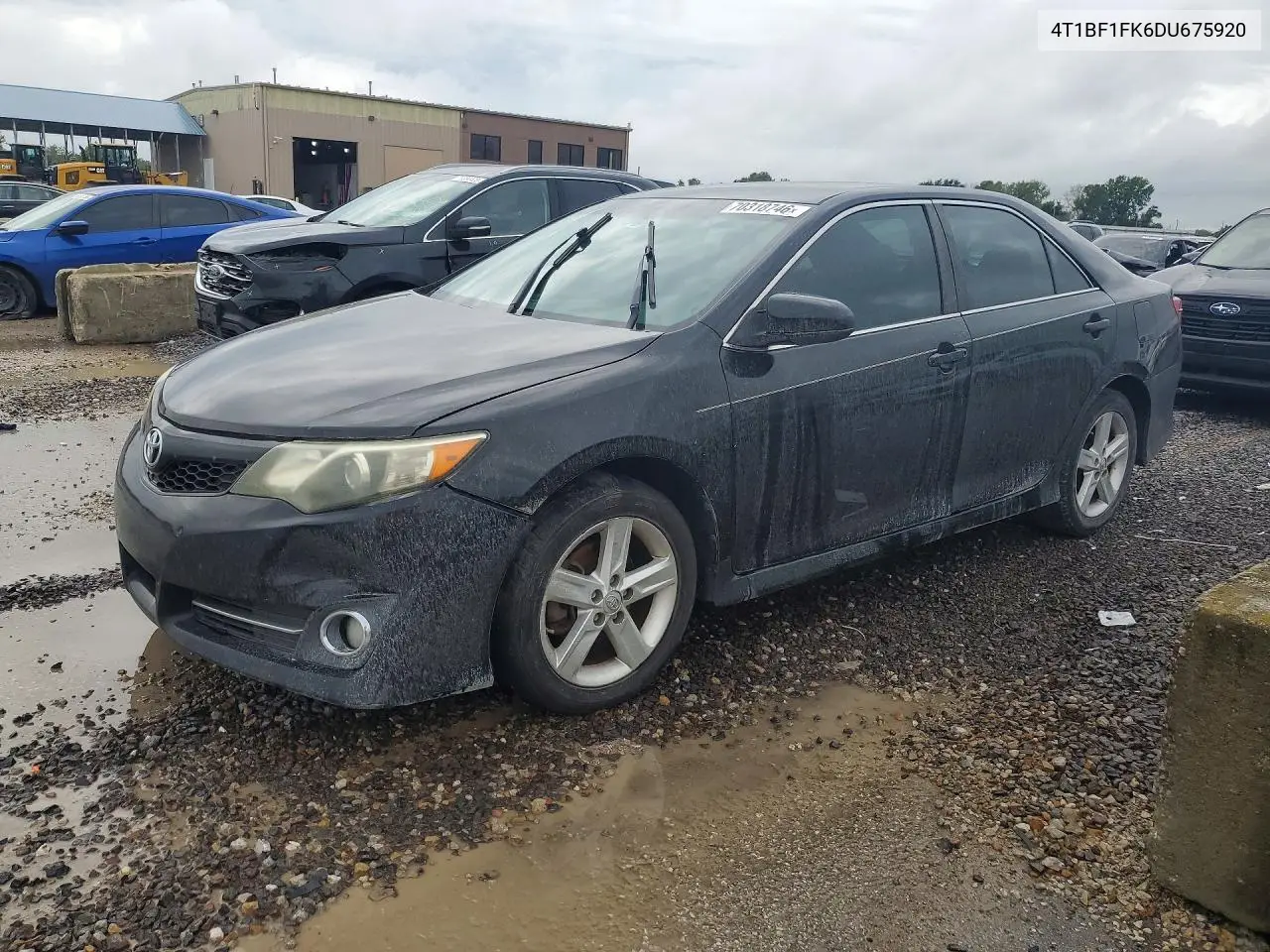 TOYOTA CAMRY 2013, VIN 4T1BF1FK6DU675920