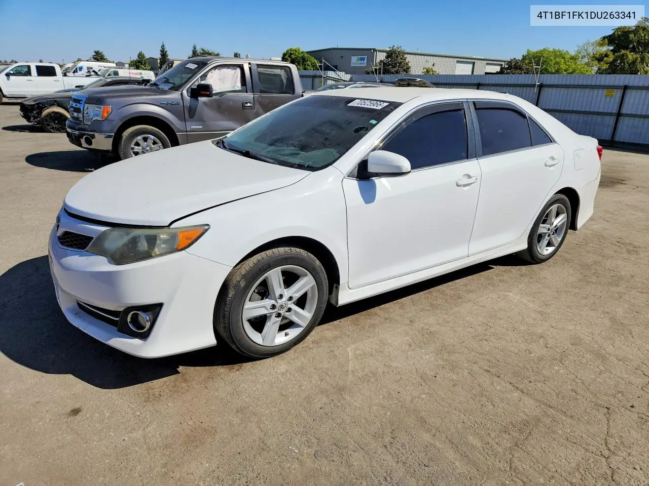 TOYOTA CAMRY 2013, VIN 4T1BF1FK1DU263341
