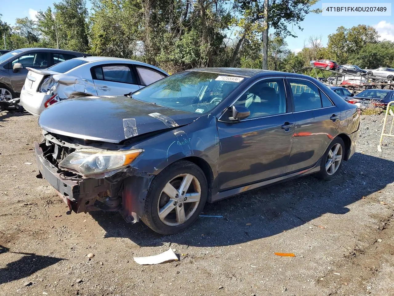 TOYOTA CAMRY 2013, VIN 4T1BF1FK4DU207489
