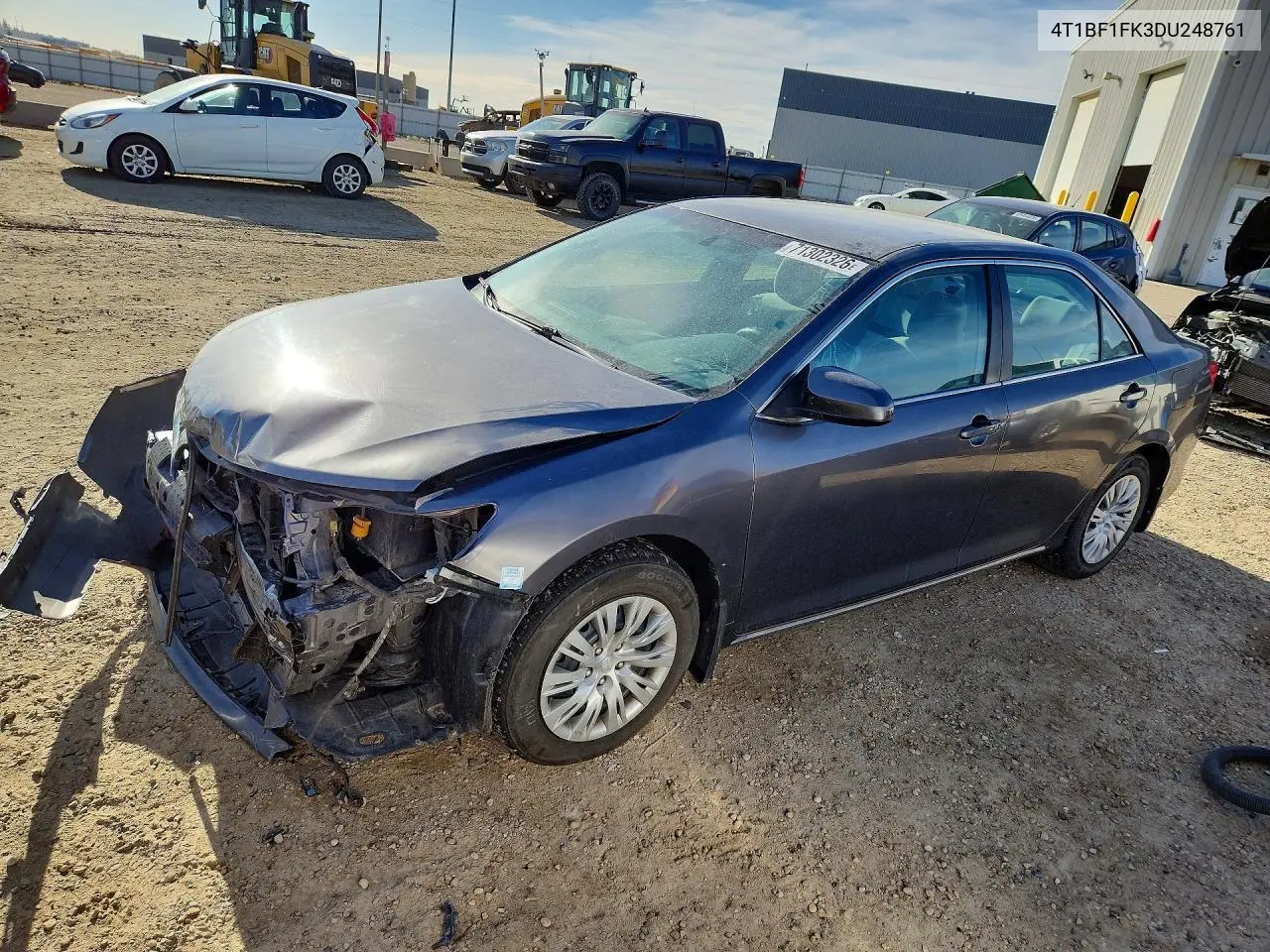 TOYOTA CAMRY 2013, VIN 4T1BF1FK3DU248761