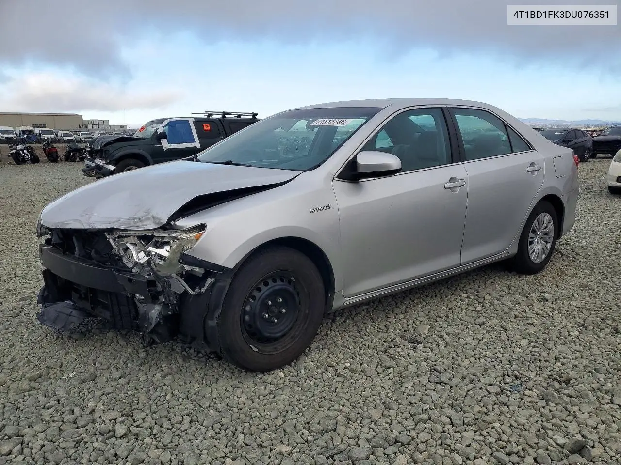 TOYOTA CAMRY 2013, VIN 4T1BD1FK3DU076351